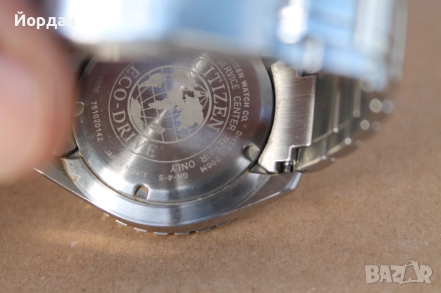 Японски мъжки часовник ''Citizen Eco Drive/Divers 200 m'', снимка 15 - Мъжки - 52565213