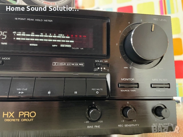 Aiwa AD-F810 - страхотен триглав дек, снимка 4 - Декове - 53123440