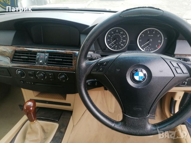 BMW E60 520i НА ЧАСТИ ръчка M54B22  170 коня БМВ Е60 Е61, снимка 11 - Автомобили и джипове - 34802168