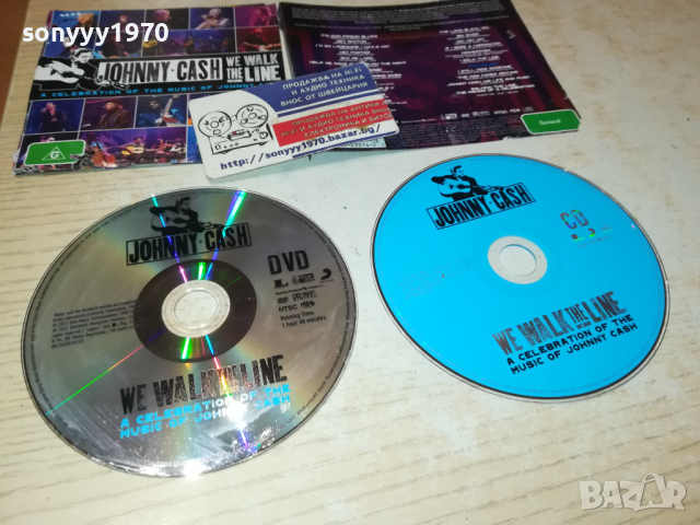 johnny cash cd+dvd ВНОС germany 0903242007, снимка 1 - CD дискове - 44687063