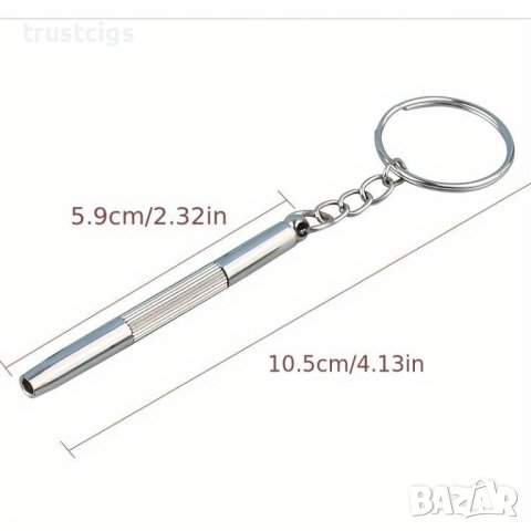Мини отвертка ключодържател 3 в 1, снимка 3 - Други - 44483700