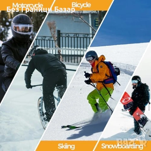 Нова унисекс Зимна ски маска балаклава термо полар за мотор и сноуборд, снимка 7 - Зимни спортове - 53824706