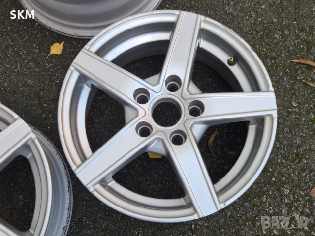 15ки джанти Dezent VW/Seat/Audi/Skoda със зимни гуми 2022г. ДОТ zimni, снимка 4 - Гуми и джанти - 52469870