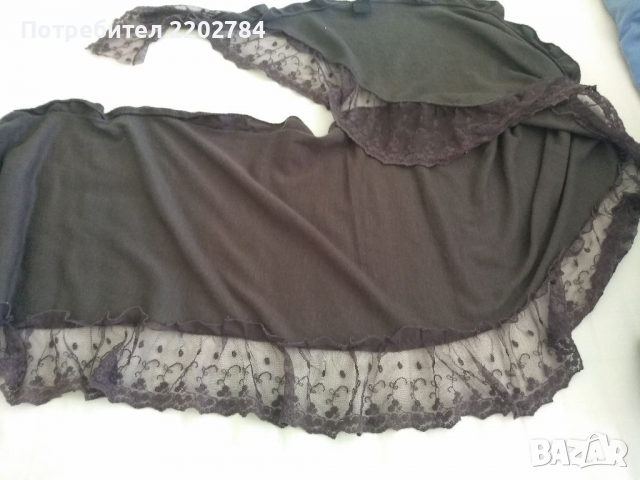 Коприна и вълна - прекрасен дамски шал с подарък., снимка 10 - Шалове - 30867089