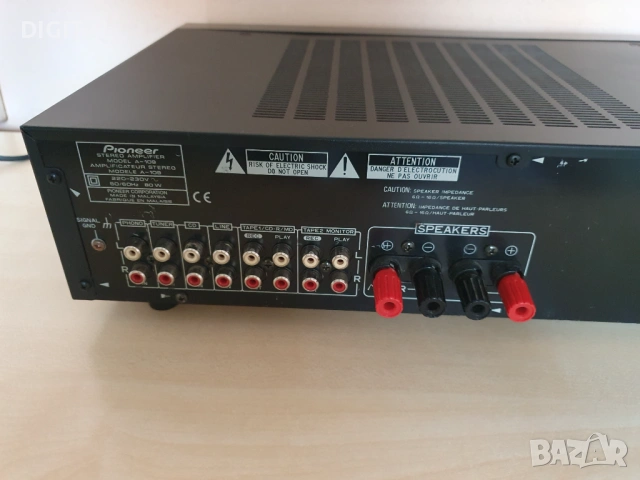 Усилвател PIONEER A-109, снимка 5 - Ресийвъри, усилватели, смесителни пултове - 53110959