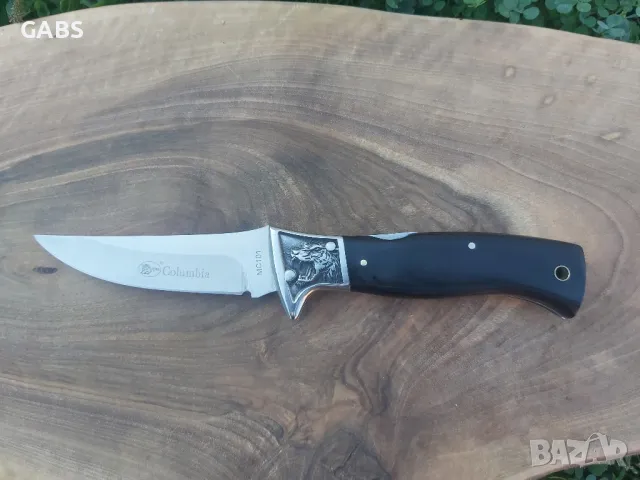 Сгъваем джобен нож Columbia с гравиран тигър, снимка 3 - Ножове - 49230673