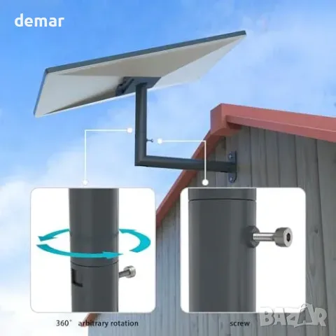 Starlink стенен монтаж 360° за Long Mount (Gen 3/V2/Mini/Standard/4/4X), снимка 4 - Друга електроника - 55871290