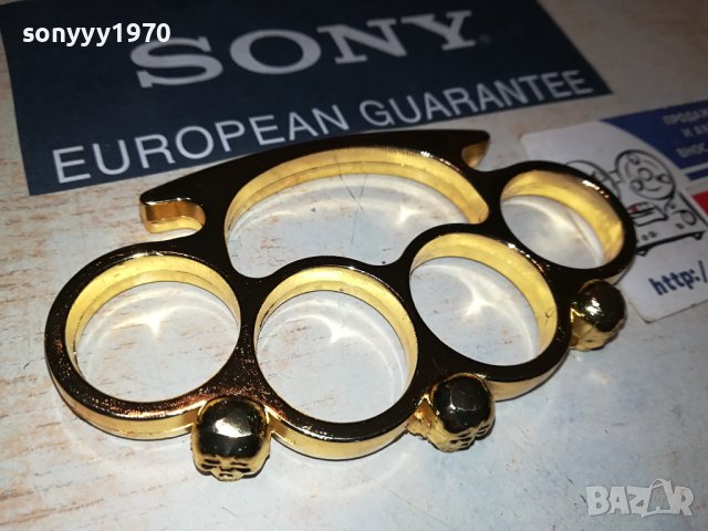 БОКС С ЧЕРЕПИ ЦВЯТ ЗЛАТО 1008230935, снимка 3 - Колекции - 41811251