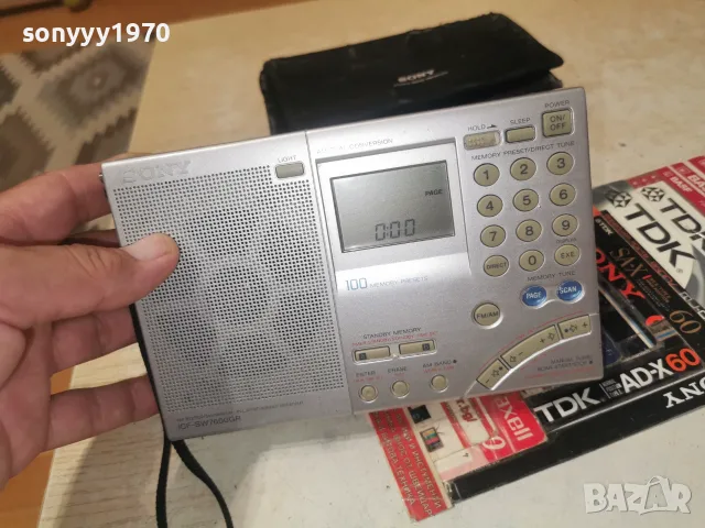 SONY ICF-SW7600GR FM STEREO RECEIVER-ВНОС SWISS 2209260925, снимка 8 - Ресийвъри, усилватели, смесителни пултове - 56171379