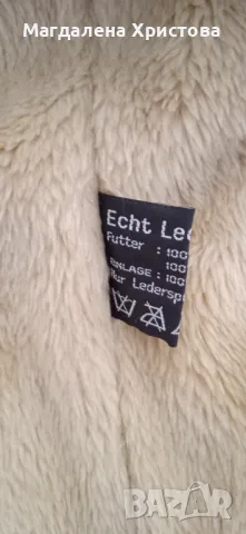 Мъжко яке естествена кожа HENRY MORELL, снимка 8 - Якета - 48523730