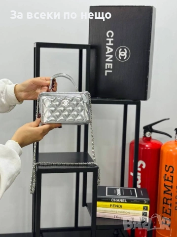 Chanel Дамска Чанта Тип Куфар Шанел - Различни Цветове Код E1306, снимка 7 - Чанти - 53757815