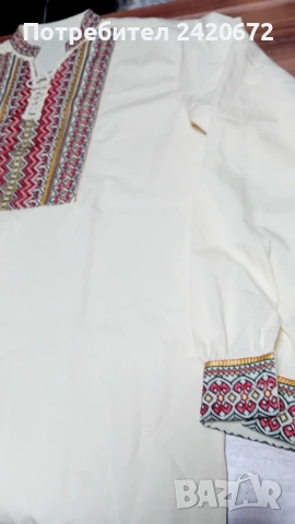 мъжка риза за носия, снимка 4 - Антикварни и старинни предмети - 53439384