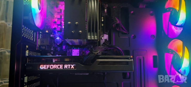 Гейм PC Ryzen 7 5700X/32Gb/512Gb SSD+1.5Tb HDD/RTX 3060 12Gb/Гаранция, снимка 8 - Геймърски - 52451526