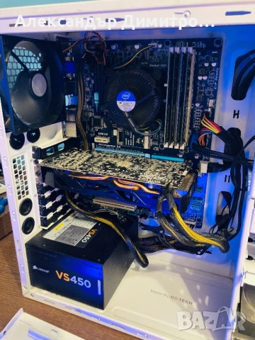 Геймърски Intel I5 3470,RX 470 4GB,16GB RAM,128 GB SSD+500GB HDD, снимка 4 - Геймърски - 53559845