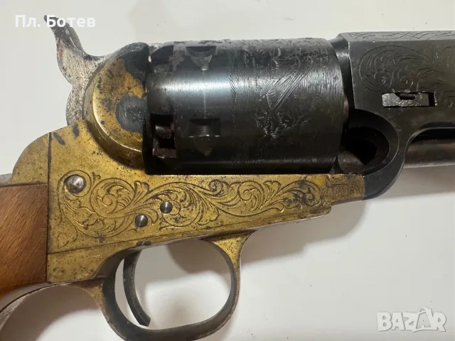 Револевер Colt Navy 1851, снимка 3 - Антикварни и старинни предмети - 55836195