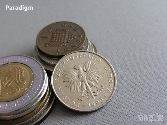 Монета - Полша - 20 злоти | 1990г., снимка 2 - Нумизматика и бонистика - 38898527