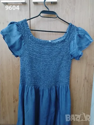 Дънкова рокля , снимка 2 - Рокли - 49965536