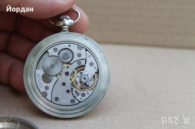 СССР джобен часовник ''Молния'' 50 мм , снимка 7 - Антикварни и старинни предмети - 42203082