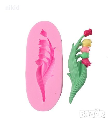 Момина сълза клонка силиконов молд форма фондан декор украса, снимка 2 - Форми - 39829818