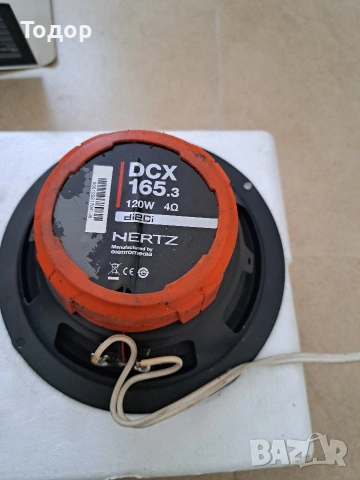 Комплект тонколони Херц/Hertz DVX 120W, снимка 3 - Тонколони - 53865534