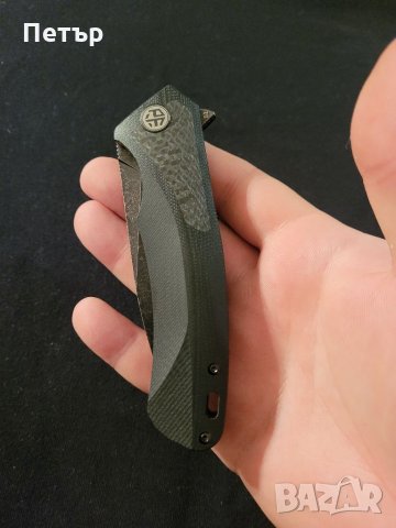 Petrified Fish, D2, Carbon и G10, снимка 12 - Ножове - 35829397