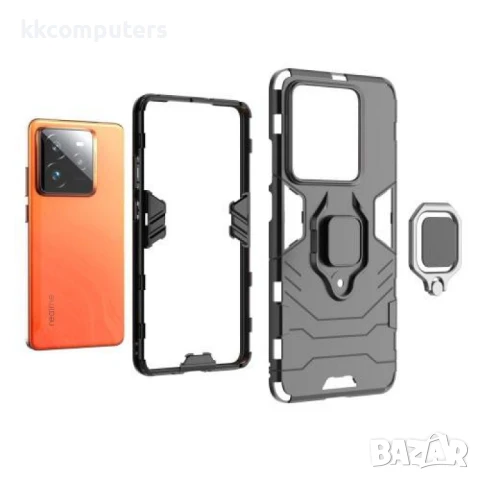 Realme GT 7 Pro 5G Удароустойчив Finger Ring Калъф и Протектор, снимка 8 - Калъфи, кейсове - 50847062