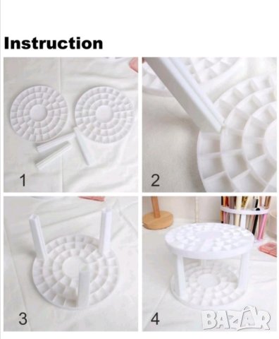 Органайзер за съхранение на четки и гримове, снимка 3 - Комплекти и лотове - 41816296