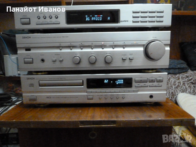 Denon усилвател,тунер,сд плейър PMA-480R,TU-380RD,DCD-615 дистанционно
