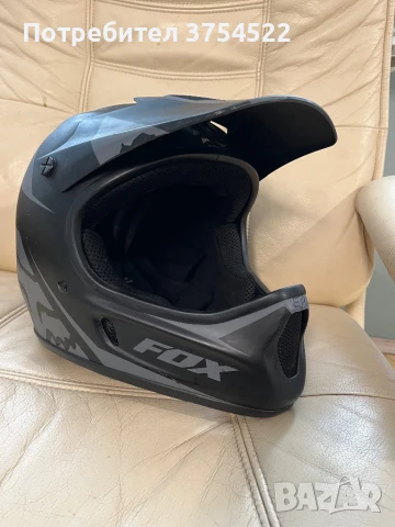 Fox Rampage Helmet Matt Black каска за колело велосипед , снимка 2 - Аксесоари за велосипеди - 50480384