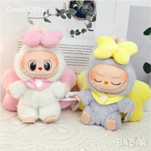 Лабубу Labubu Angel Серия, Лабубу с аксесоари , снимка 6 - Плюшени играчки - 51053997