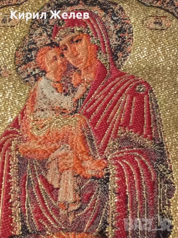 Икона тъкана 51934, снимка 7 - Антикварни и старинни предмети - 52581926