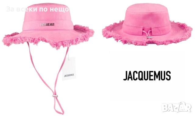 Jacquemus Дамска Лятна Шапка Капела - Налични Различни Цветове Код E688, снимка 6 - Шапки - 51149635