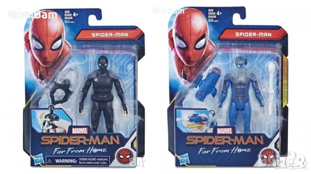 Фигура Spider-Man Stealth Spider / Фигура Spider-Man Under Cover Hasbro - 15 cм