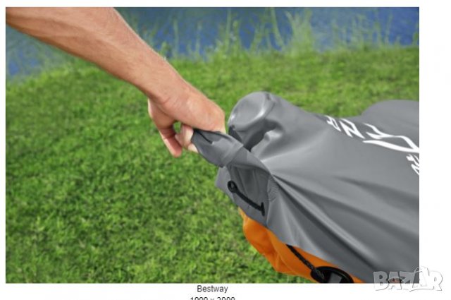  спортен каяк  185х100 см.Bestway75132 до 250 кг  Оранжев Надуваем каяк  65132, снимка 6 - Водни спортове - 35994181