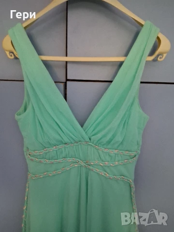 Рокля в цвят мента на Jane Norman, снимка 2 - Рокли - 51148007