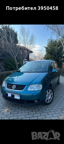 VW Touran 7 местен 2.0TDI перфектен мотор и ходова част обслужен от първия собственик 