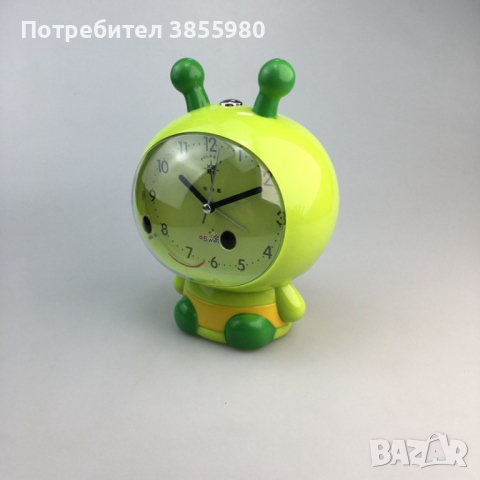 Детски настолен часовник с вградена силна аларма за по-лесно събуждане Пчеличка , снимка 3 - Детски - 44741477