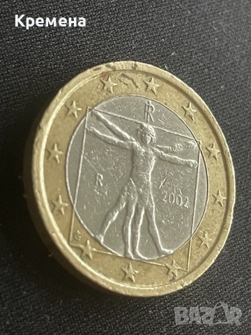 1 Euro 2002 R Leonardo Da Vinci