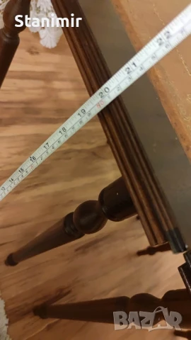 Помощни масички с кожа, снимка 13 - Маси - 49007406