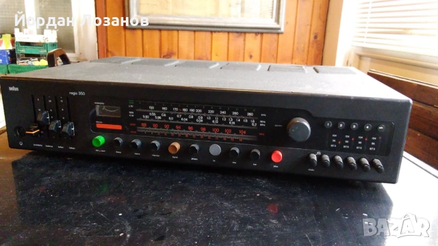 Рисийвър Braun regie 350, снимка 2 - Ресийвъри, усилватели, смесителни пултове - 53054898