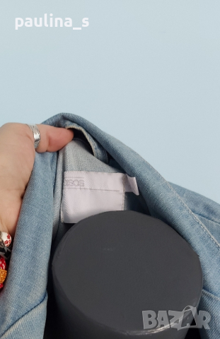 Лятно дънково манто "Asos" / унисайз , снимка 11 - Палта, манта - 44599394