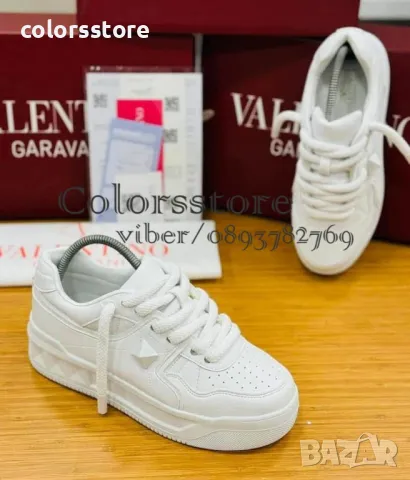 Дамски бели кецове Valentino/BR125z