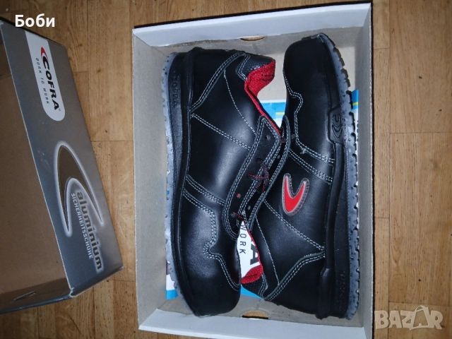 Италиански работни обувки кофра от естествена кожа нови, снимка 7 - Спортни обувки - 52438179