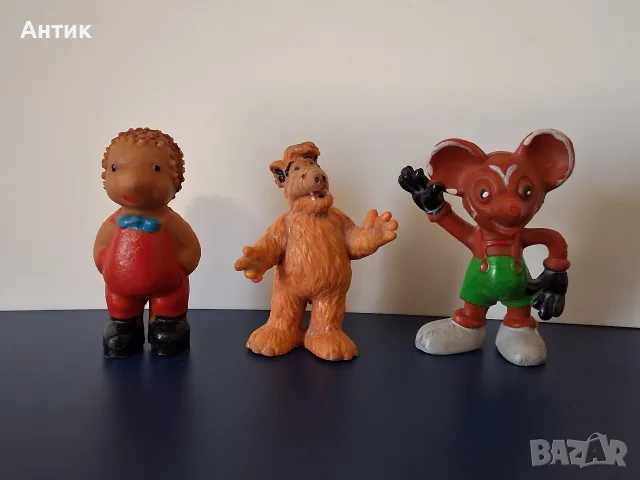 Лот Стари Фигурки от Соца Алф Мики Маус Ежко