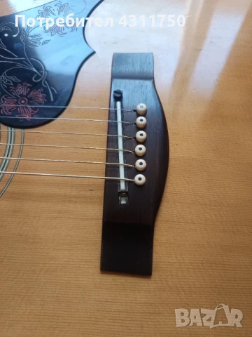 Акустична китара Yamaha FG 350 W, снимка 4 - Китари - 50970658