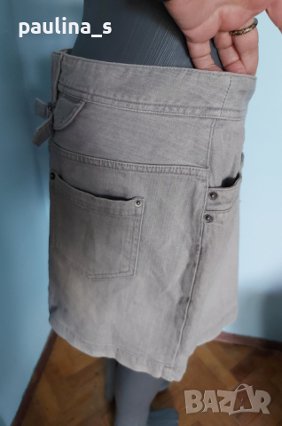 Еластична дънкова пола "H&M"® / голям размер , снимка 4 - Поли - 36303141