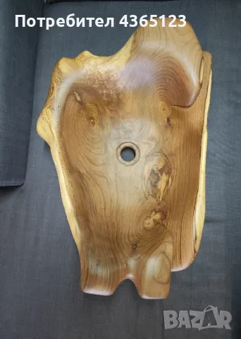 Дизайнерски мивки от орех , снимка 1