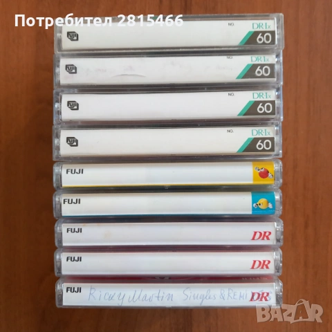 Лот 9бр. аудио касети FUJI, снимка 13 - Аудио касети - 53588730