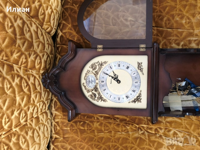 Масивен винтидж стенен часовник, снимка 2 - Стенни часовници - 53514791
