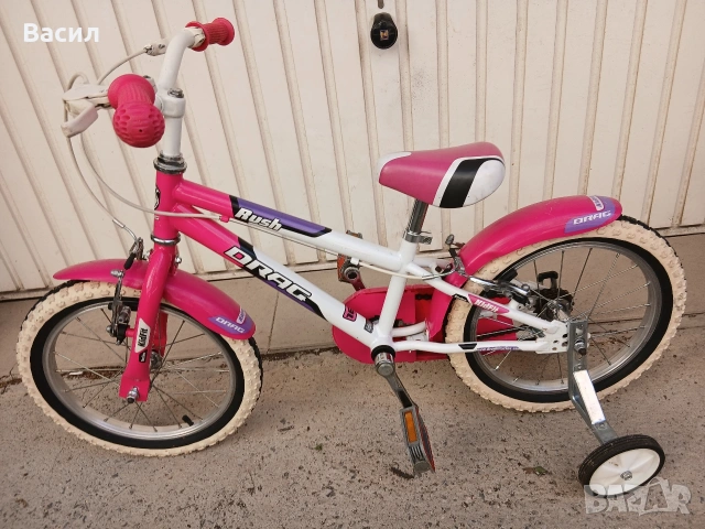 Детски велосипед Драг 16 цола , снимка 4 - Велосипеди - 53826748
